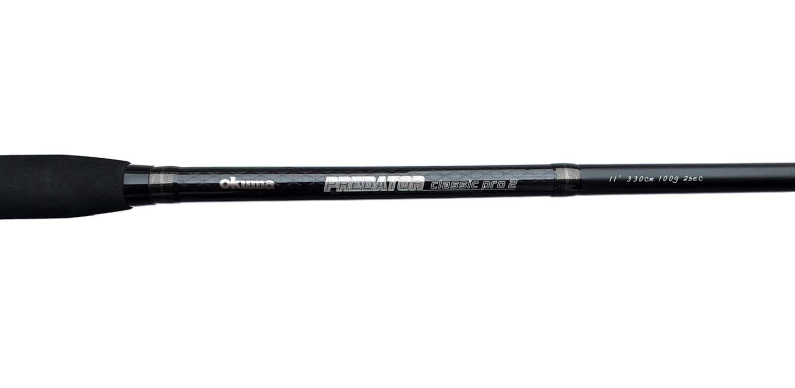 Okuma Predator Classic Pro2 Spinnrute 3,30 Meter 100 G 2-teilig – Bild 2
